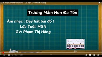 Am nhạc   Đố bạn  - GV: Phạm Thị Hằng